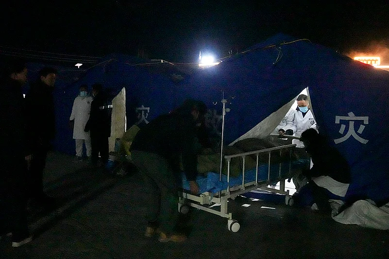 Aftermath of 7.1-Magnitude earthquake in China’s Tibet and Nepals Kathmandu pics: 9