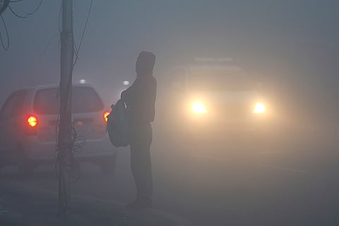 Weather: Winter fog in J-K