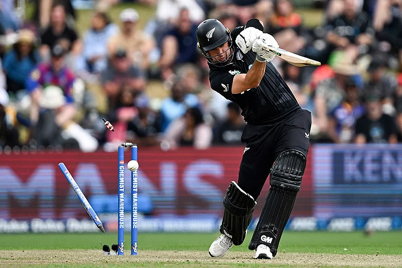 New Zealand Vs Sri Lanka Cricket NZ vs SL 2nd ODI at Hamilton photos: Will Young