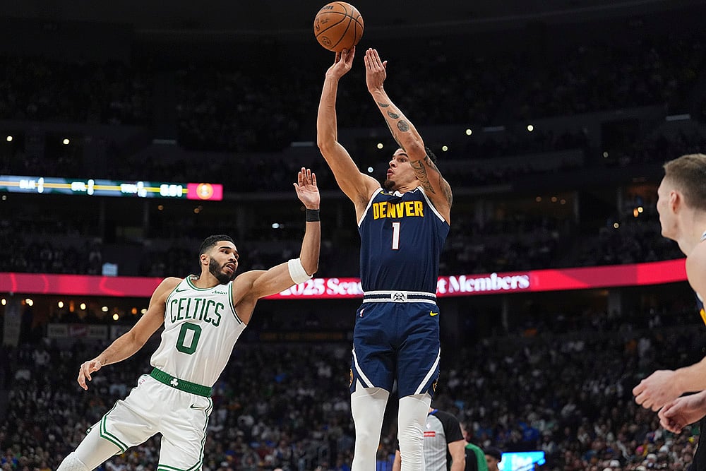NBA Basketball game Boston Celtics vs Denver Nuggets photos: Michael Porter Jr