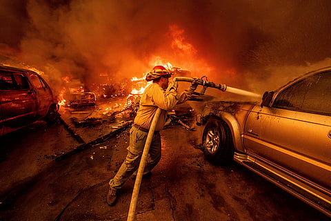 Eaton Fire in California