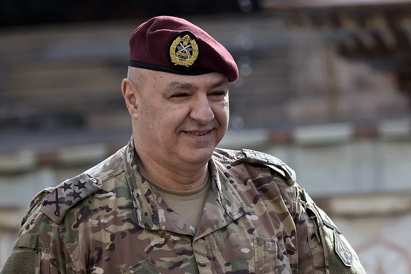 Lebanon president election Lebanese army commander Joseph Aoun
