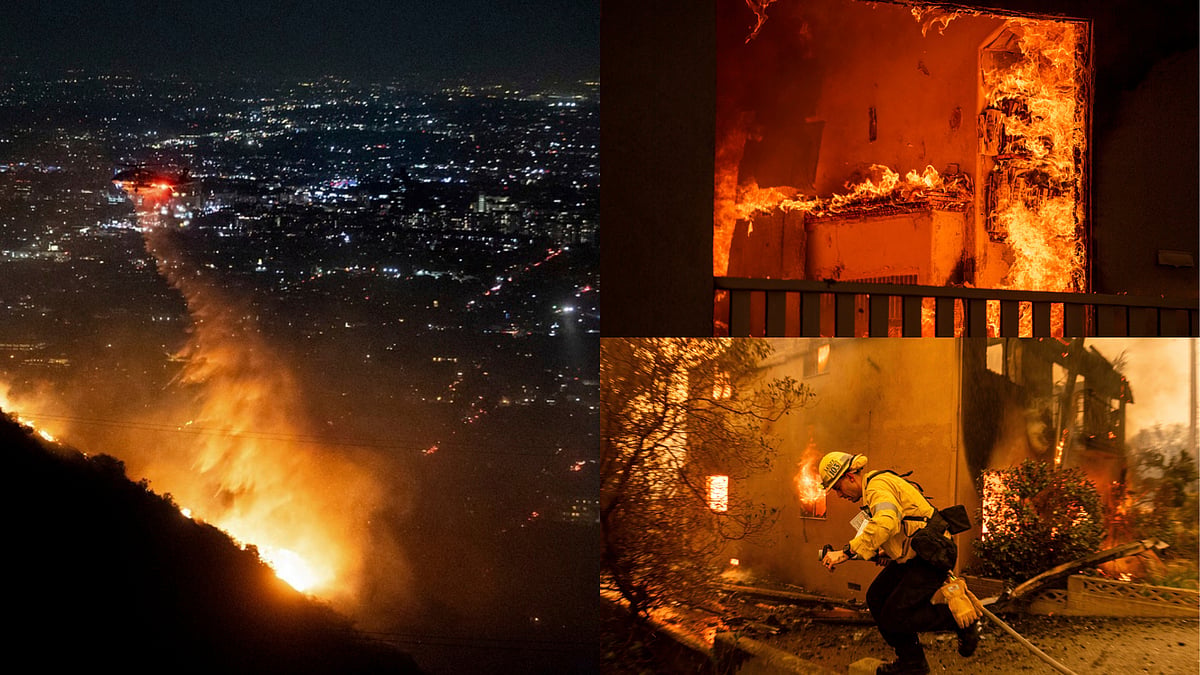 la wildfires us