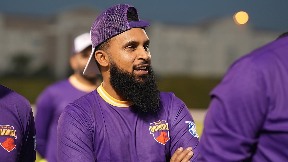Special Arrangement : England spinner Adil Rashid is part of the Sharjah Warriorz side.
