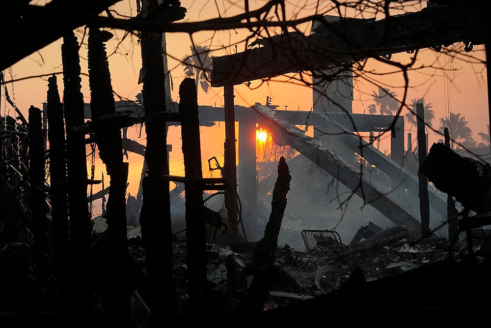 Climate change Wildfire season in the US California Wildfires: Palisades Fire