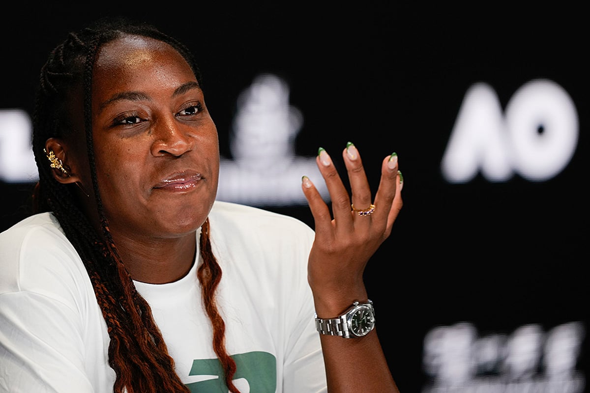 Australian Open tennis championship press conference in Melbourne: Coco Gauff