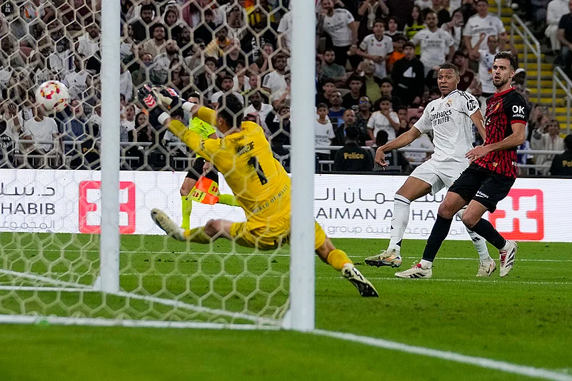 Real Madrid vs Mallorca Spanish Super Cup semifinal match in Saudi photo: Dominik Greif