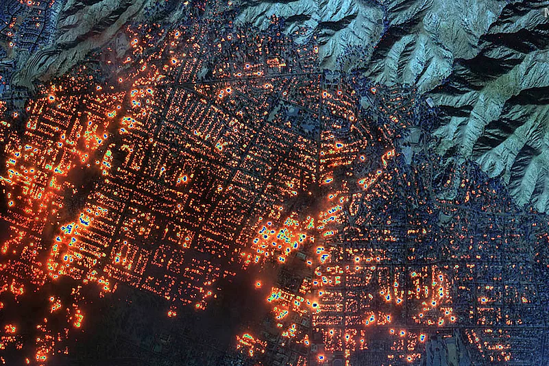 Climate change Wildfire season in the US California Wildfires: Eaton Fire