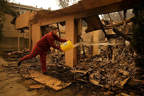 Wildfire in California's Altadena