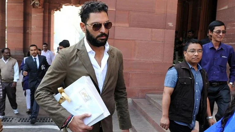 Former India player Yuvraj Singh. - File