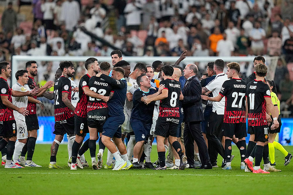 Real Madrid vs Mallorca Spanish Super Cup semifinal match in Saudi photo: 2