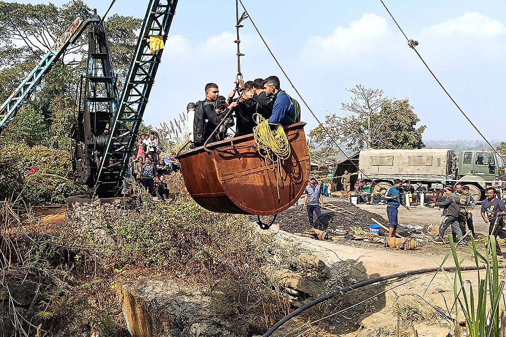 Assam Coal Miners Trapped