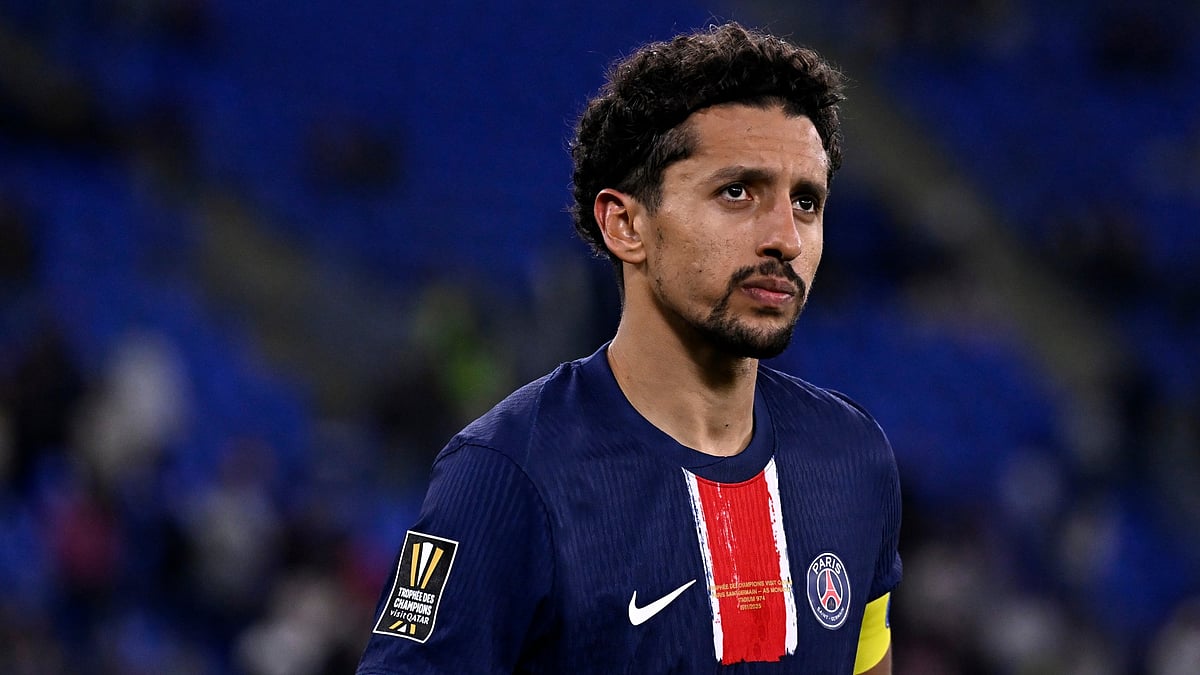 Paris Saint-Germain captain Marquinhos.