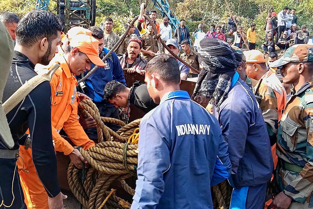 Miners Trapped In Coal Mine In Assam