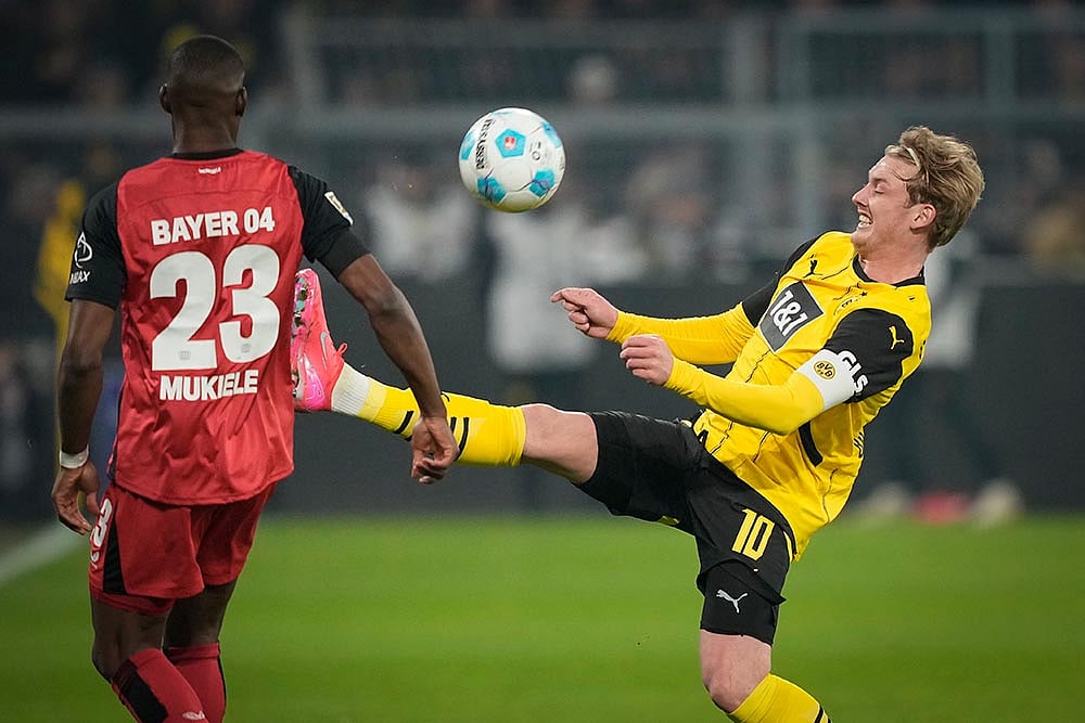 Germany Soccer Bundesliga: Bayer Leverkusen vs Borussia Dortmund