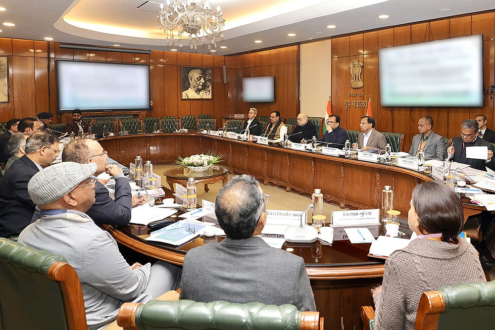 HM Shah chairs review meeting on new criminal laws