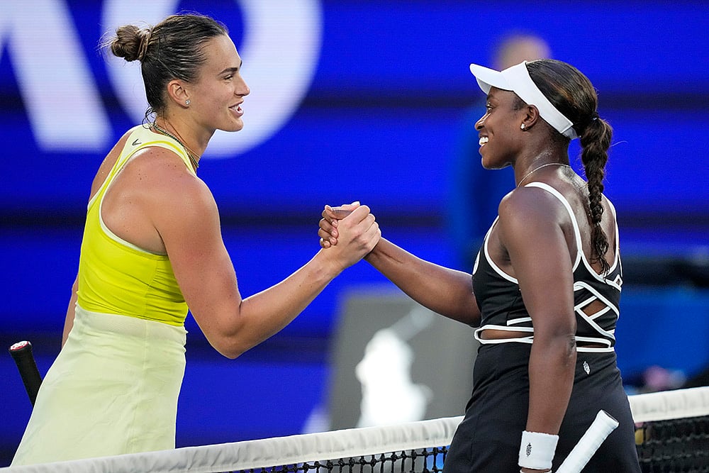 Australian Open tennis Championship Aryna Sabalenka vs Sloane Stephens photo: 2