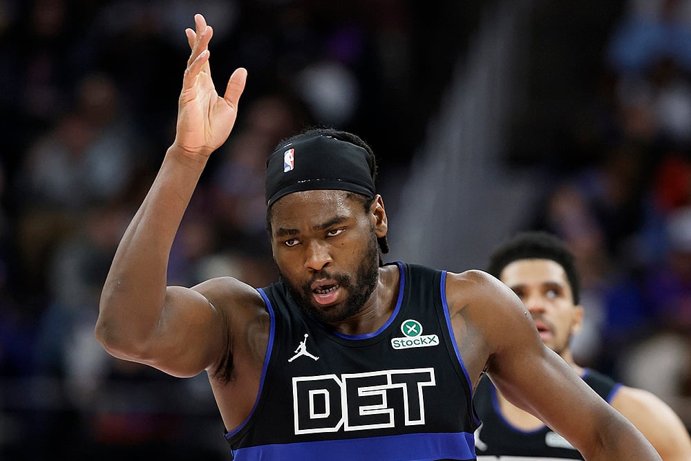 NBA Basketball game Toronto Raptors vs Detroit Pistons match photo: Isaiah Stewart