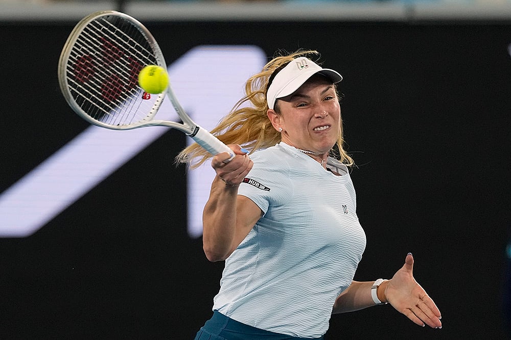 Australian Open tennis Championship Donna Vekic Vs Diane Parry photo: 8