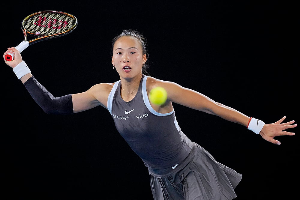 Australian Open tennis Championship Zheng Qinwen Vs Anca Todoni photo: 3