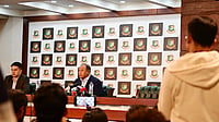 ICC Delegation Visits Bangladesh Ahead Of BCB Elections | Photo: X/BCBTigers : Bangladesh Cricket Board (BCB) officials during the squad announcement of the ICC Champions Trophy 2025.