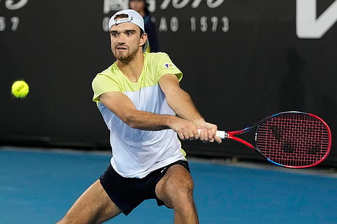 Australian Open Tennis: Sumit Nagal vs Tomas Machac