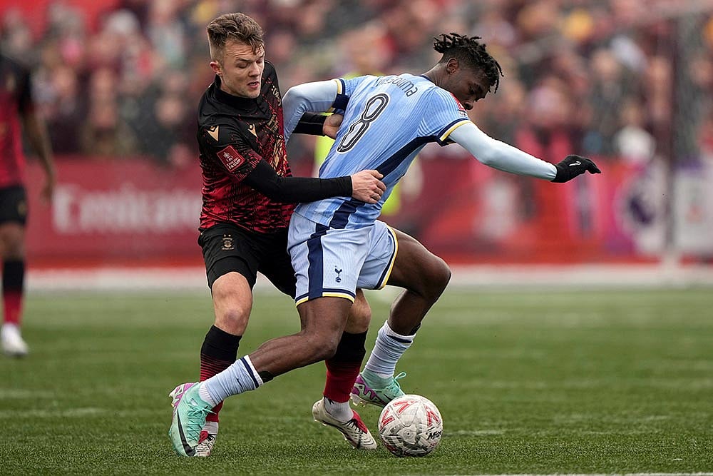 FA Cup Soccer: Tottenham Hotspur vs Tamworth
