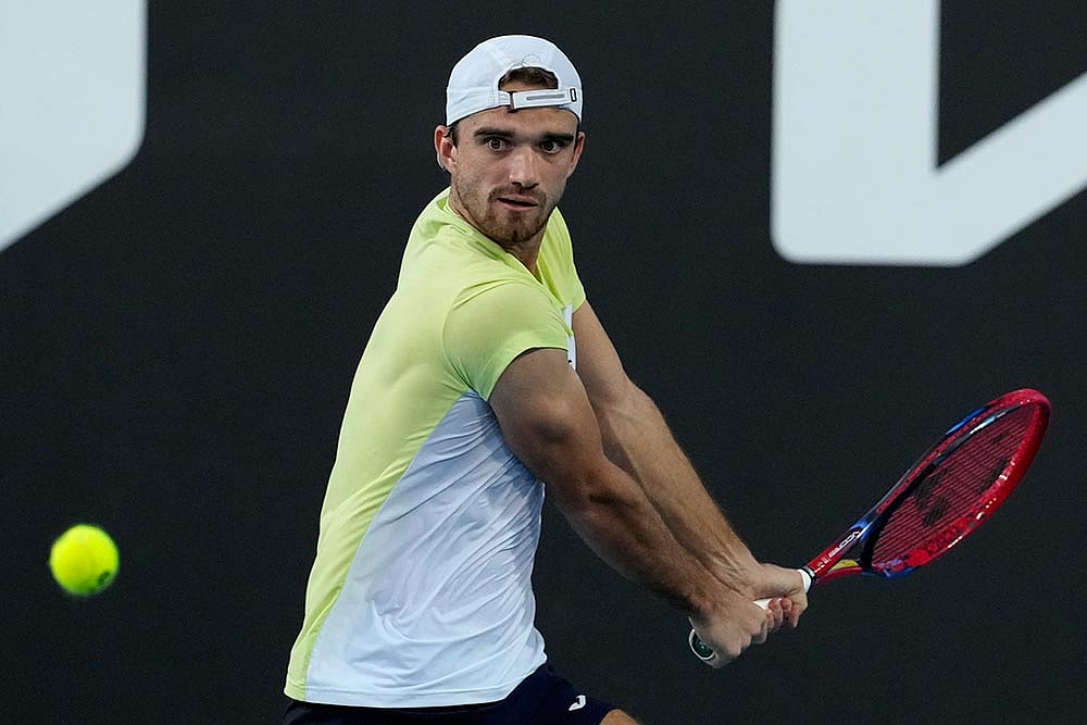 Australian Open Tennis Championships: Sumit Nagal vs Tomas Machac