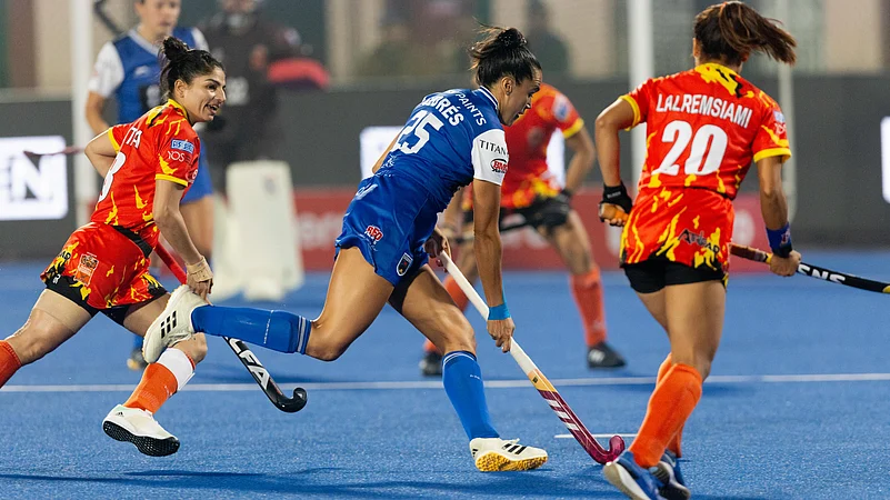 Shrachi Rarh Bengal Tigers suffered a defeat to Soorma Hockey Club