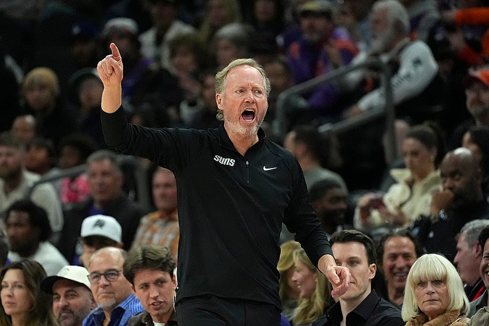 NBA 2024-25 basketball Charlotte Hornets vs Phoenix Suns: Mike Budenholzer