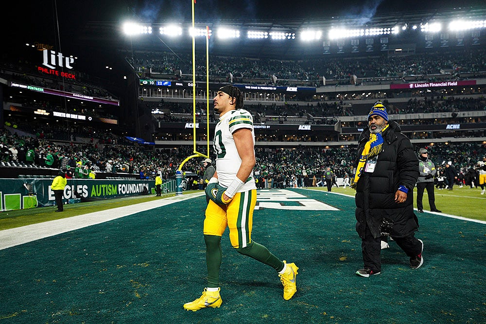 NFL Play-off match Green Bay Packers vs Philadelphia Eagles Photo-Jordan Love