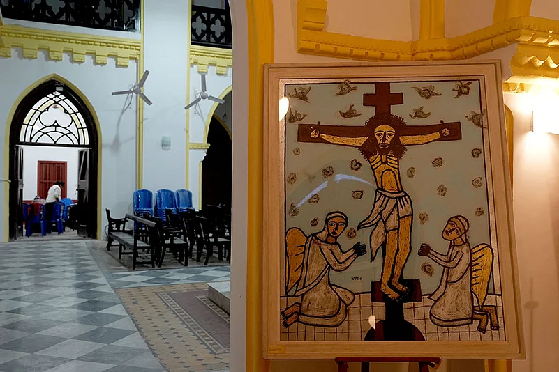 Bengal Biennale - Sacred Dialogues: The Art of Madhvi Parekh