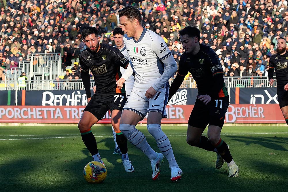 Serie A Soccer Match: Venezia vs Inter Milan