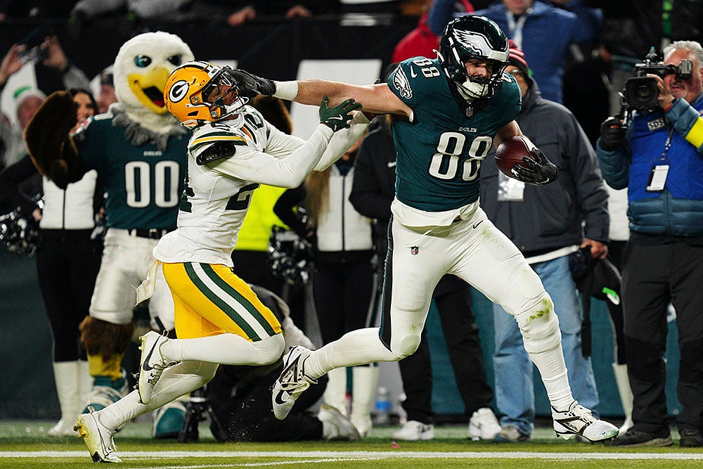 NFL Play-off match Green Bay Packers vs Philadelphia Eagles Photo-Carrington Valentine