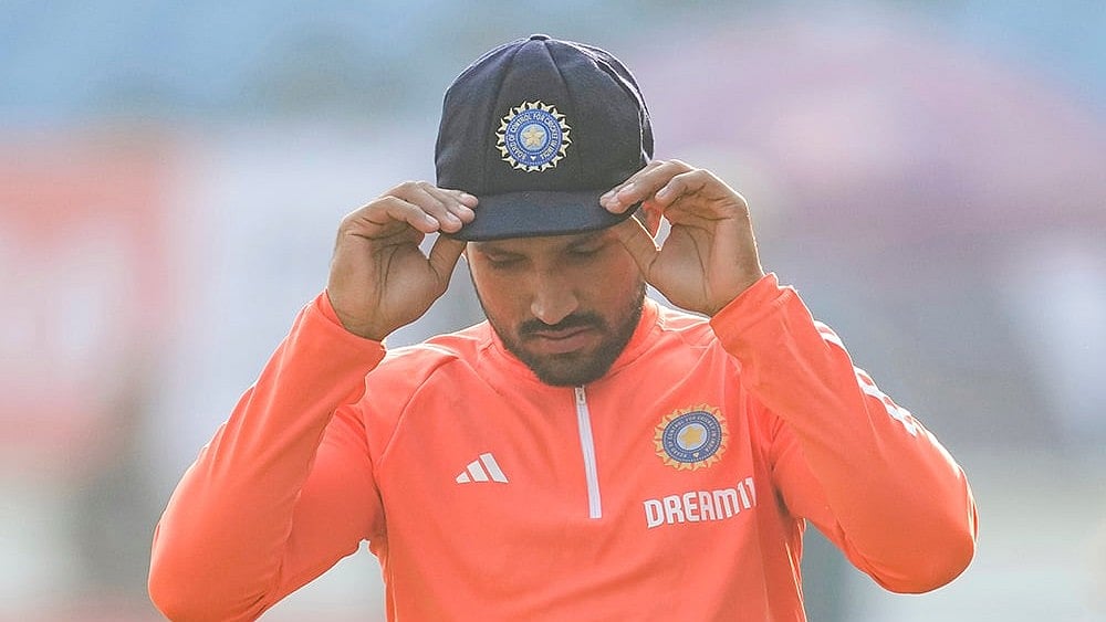File/AP : Dhruv Jurel hit struck 15 fours and eight sixes in his 101-ball unbeaten 160.