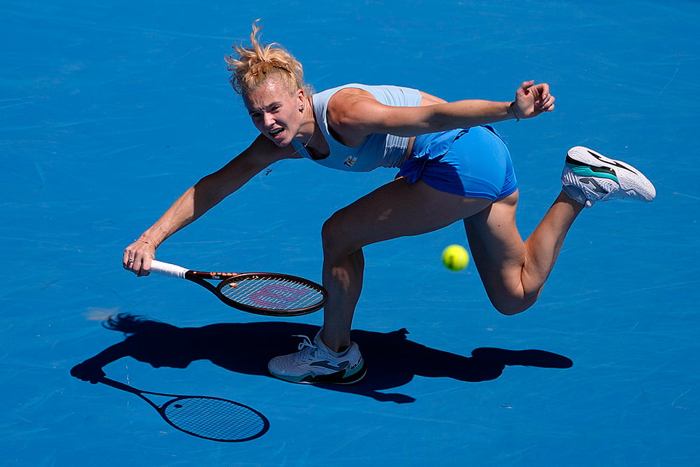 Australian Open tennis Championship photo- Katerina Siniakova vs Iga Swiatek_2