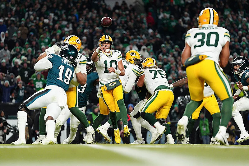 NFL Play-off match Green Bay Packers vs Philadelphia Eagles Photo-Jordan Love
