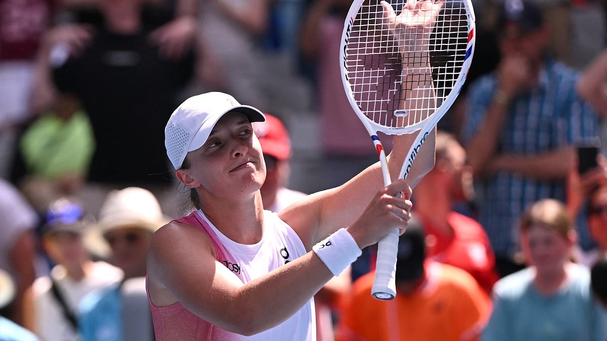 Iga Swiatek is into round two in Melbourne