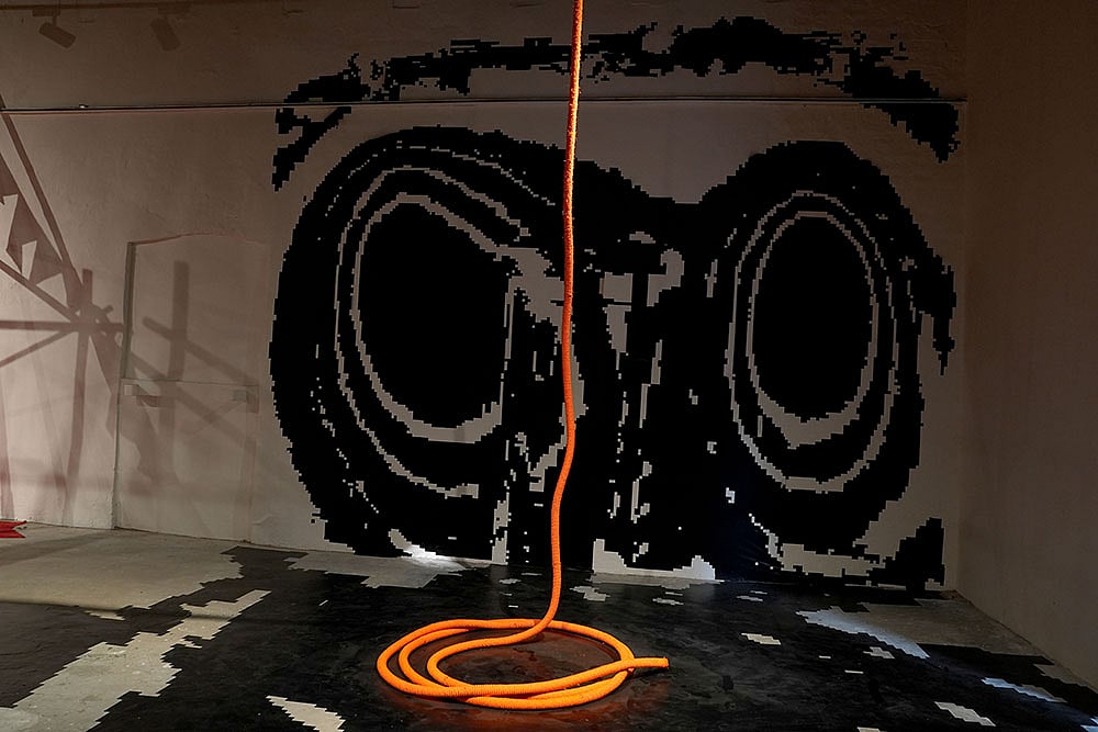 Bengal Biennale - Interrogation Room by Sheela Gowda