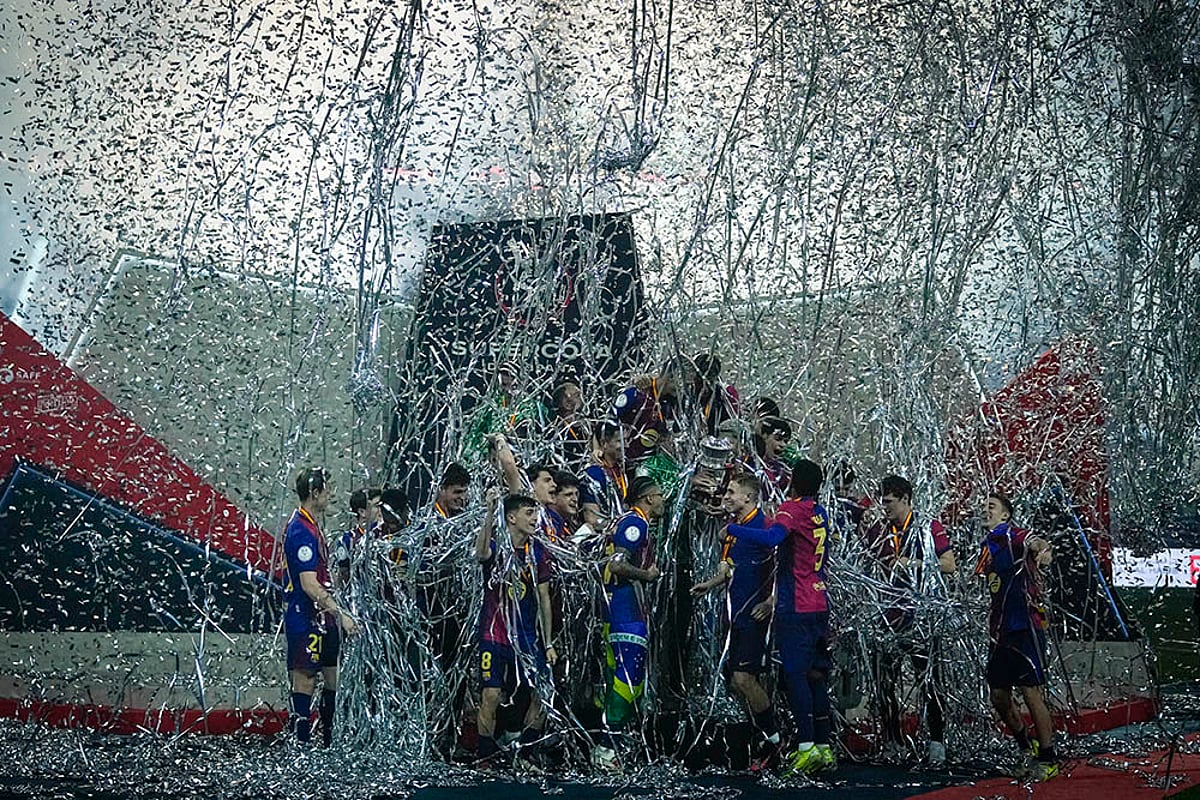 Saudi Spanish Super Cup 2025 Final match FC Barcelona vs Real Madrid football gallery_1