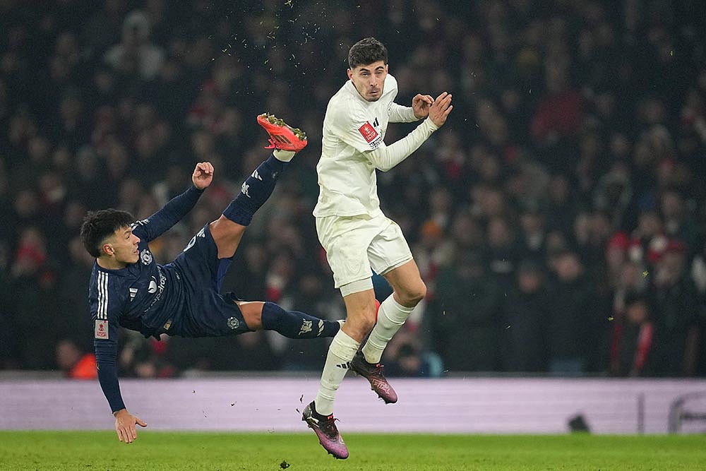 FA Cup Soccer: Arsenal vs Manchester United