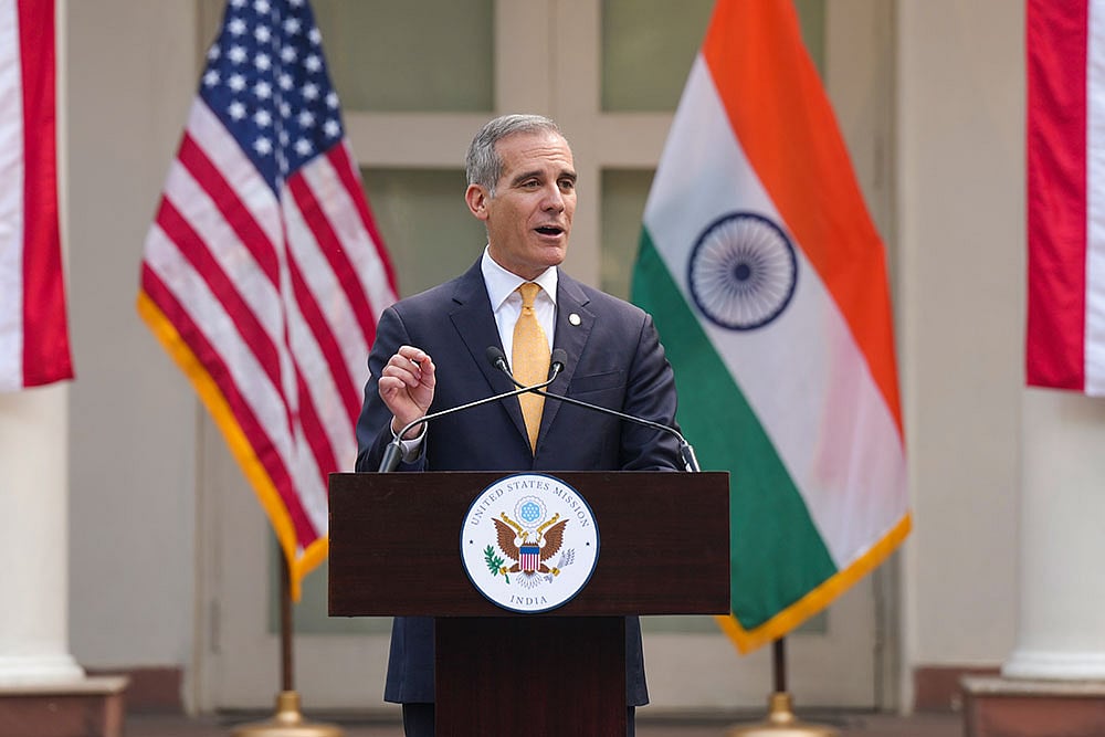 US Ambassador Eric Garcetti