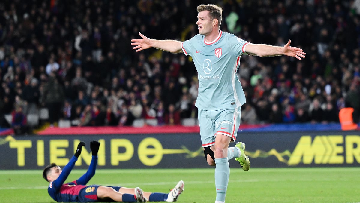 Alexander Sorloth has eight league goals for Atletico Madrid