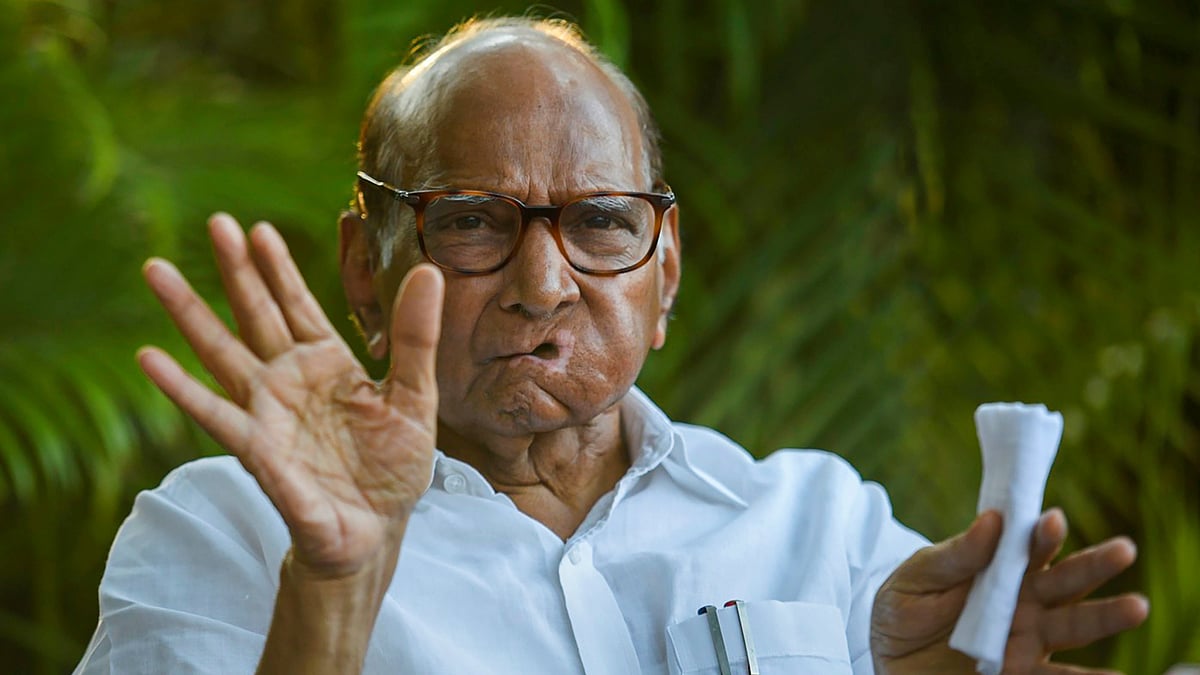 PTI : NCP(SCP) president Sharad Pawar 