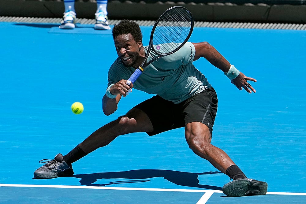 Australian Open tennis Championship photo- Gael Monfils vs Giovanni Mpetshi Perricard - 1