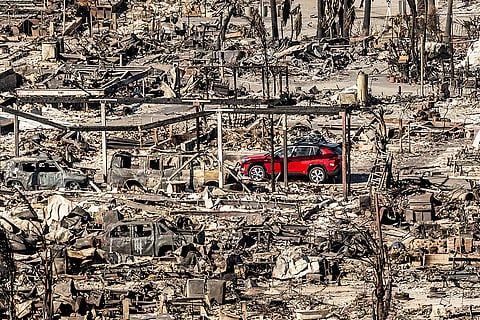 Palisades Fire aftermath
