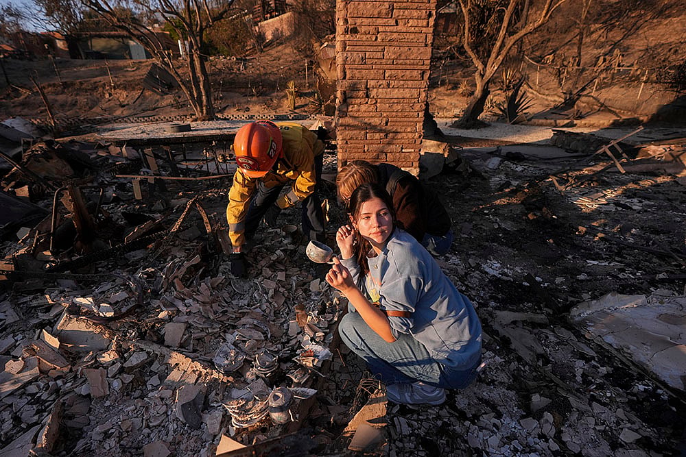 California Wildfires US weather fire season photo_Eaton Fire