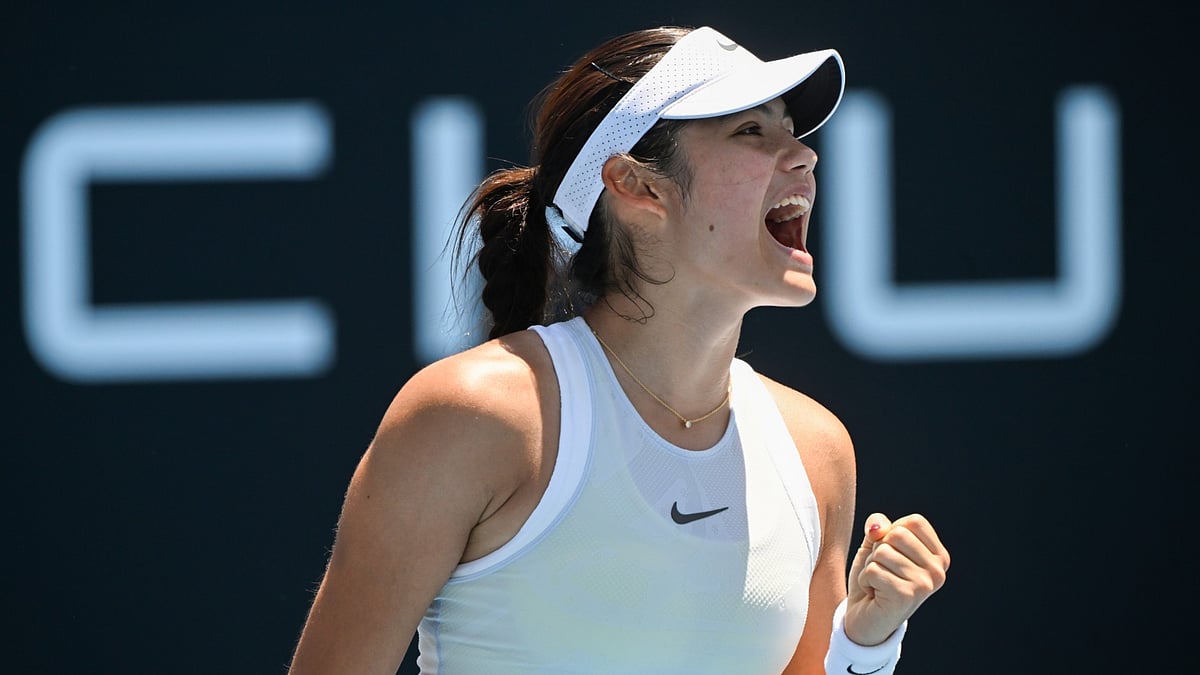 Emma Raducanu is through to round two