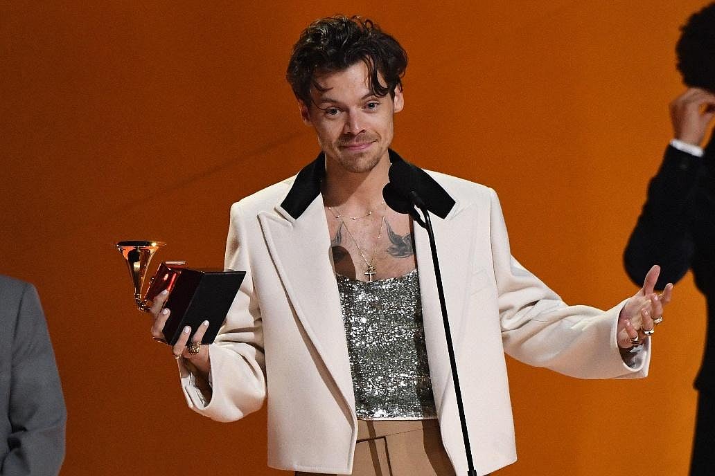 Harry Styles Wins Grammy for Album of the Year