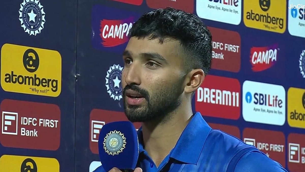 Photo: X | BCCI Domestic : Devdutt Padikkal was named Player of the Match for his performance.